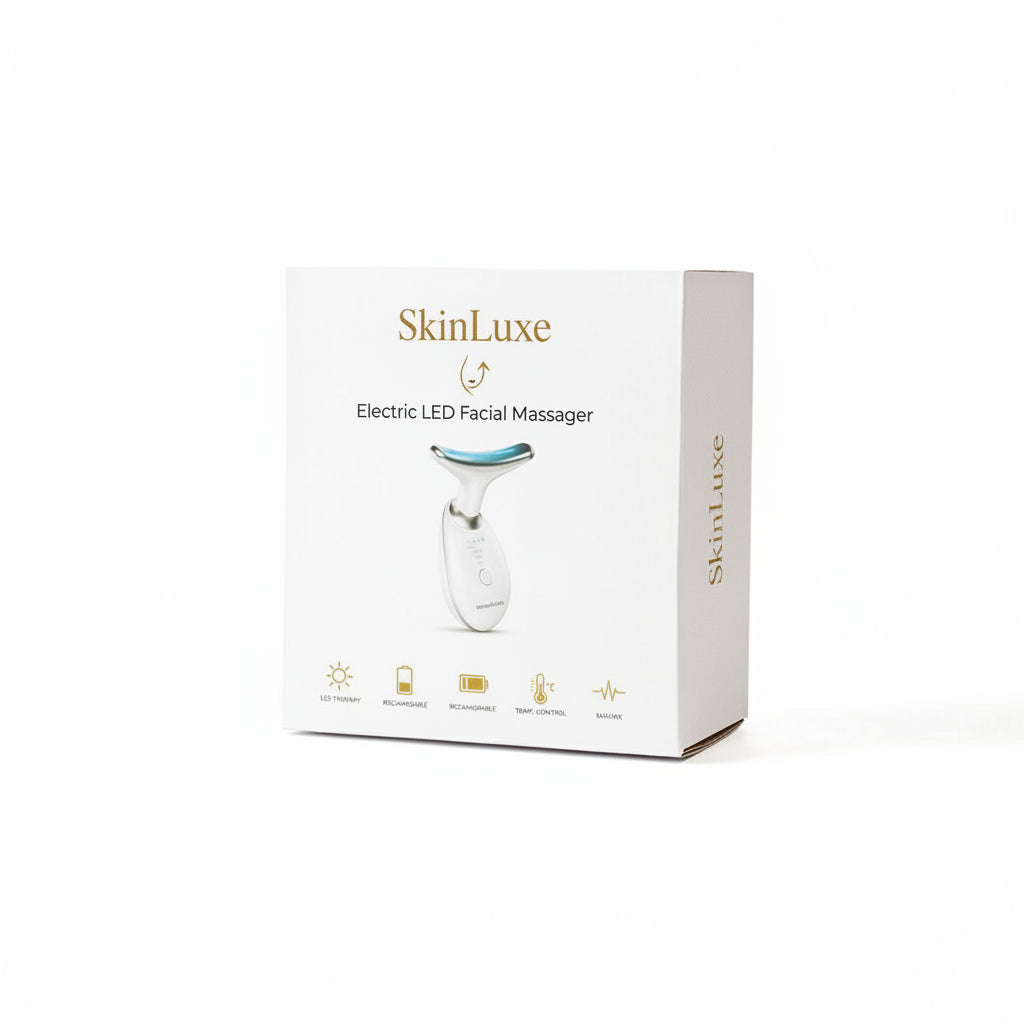Masajeador facial LED 7 en 1 - Reafirma y Moldea el Rostro