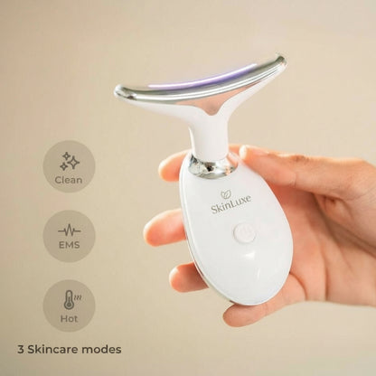 Masajeador facial LED 7 en 1 - Reafirma y Moldea el Rostro