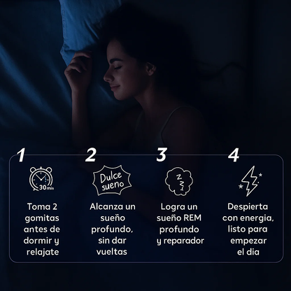 LullaBites Gominolas de Sueño Profundo – Estrellas de Fresa