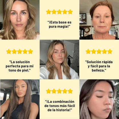 Base de Maquillaje 4 en 1 SPF50+ - ¡Cobertura Perfecta Todo el Día!