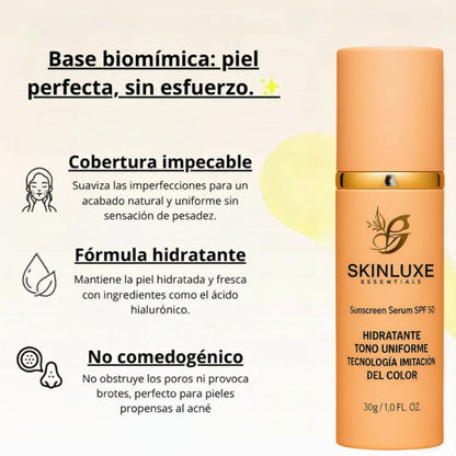 Base de Maquillaje 4 en 1 SPF50+ - ¡Cobertura Perfecta Todo el Día!