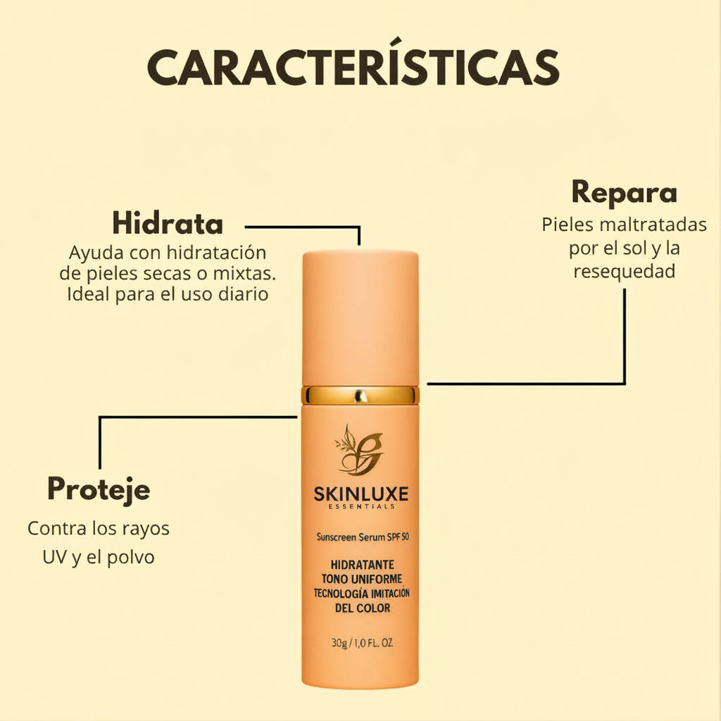 Base de Maquillaje 4 en 1 SPF50+ - ¡Cobertura Perfecta Todo el Día!