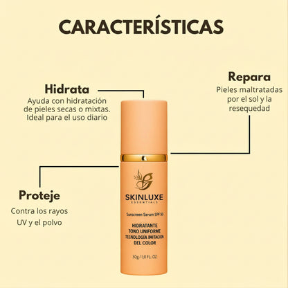 Base de Maquillaje 4 en 1 SPF50+ - ¡Cobertura Perfecta Todo el Día!