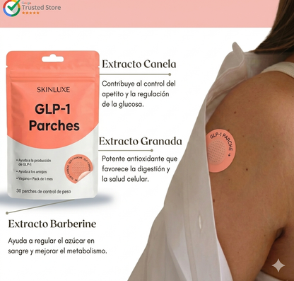 Parches GLP-1 - Apoyo diario para el control del apetito y el metabolismo